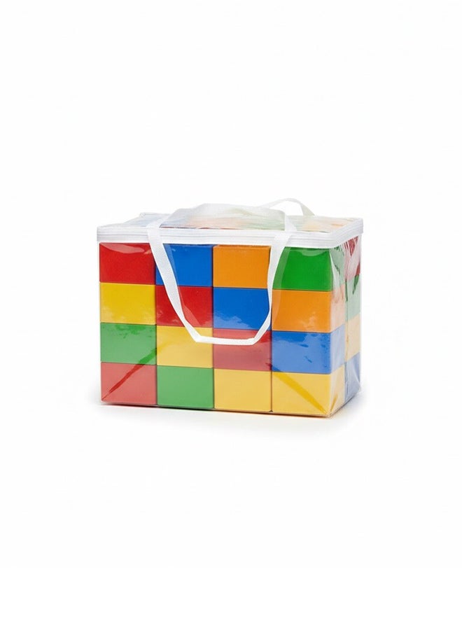 Toyland 32 PCS Building Blocks Set with Storage Box for Kids – 3+ Years - Image 1